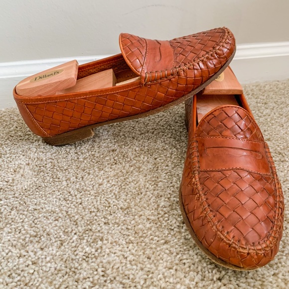 Allen Edmonds Shoes | Allen Edmonds St. Lucia Woven Loafers | Color: Brown/Tan | Size: 8.5 | Paula_Bruederle's Closet